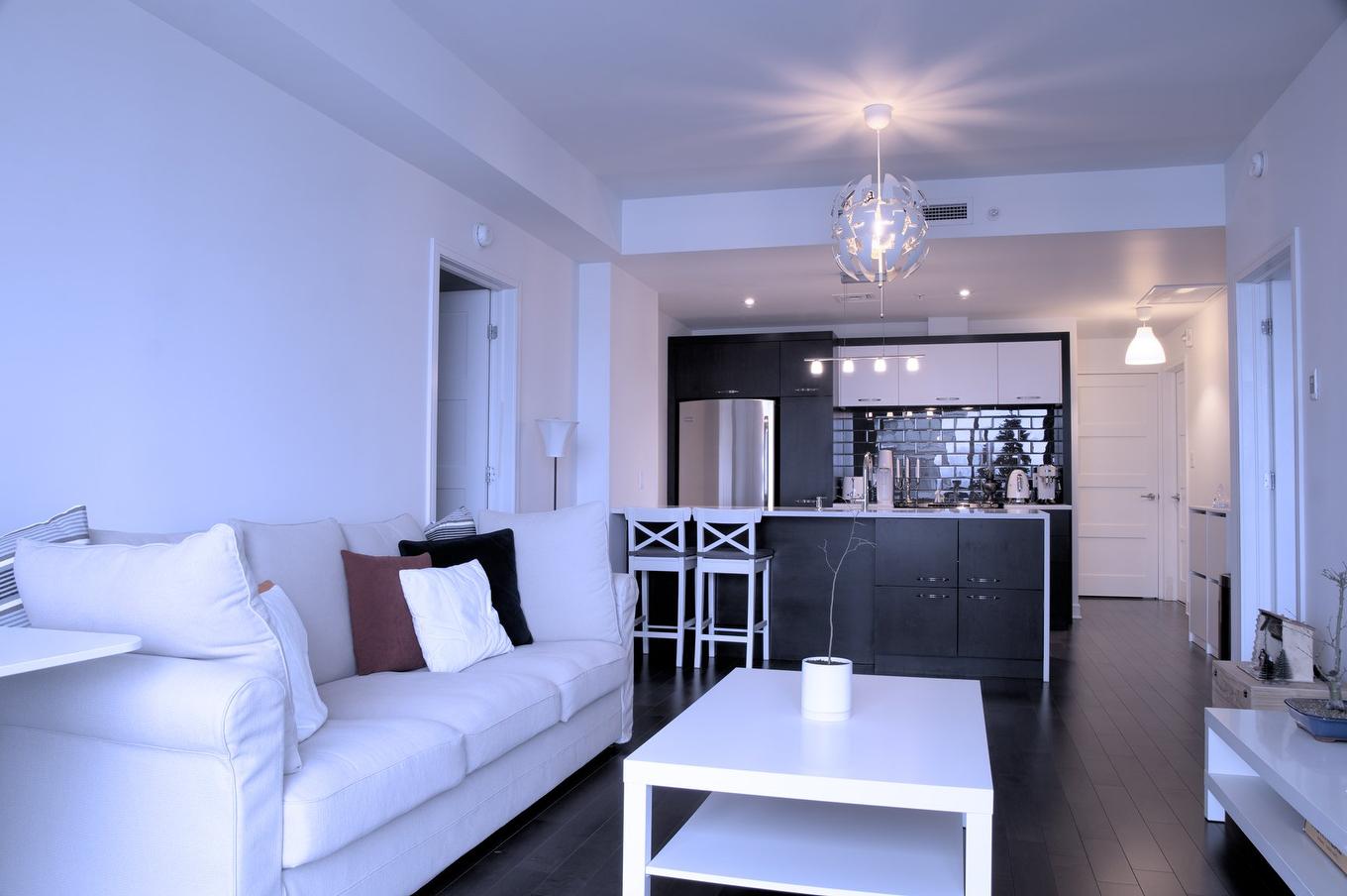 Salon - 1610-199 Rue De La Rotonde, Montréal (Verdun/Île-Des-Soeurs), QC - Indoor Photo Showing Living Room