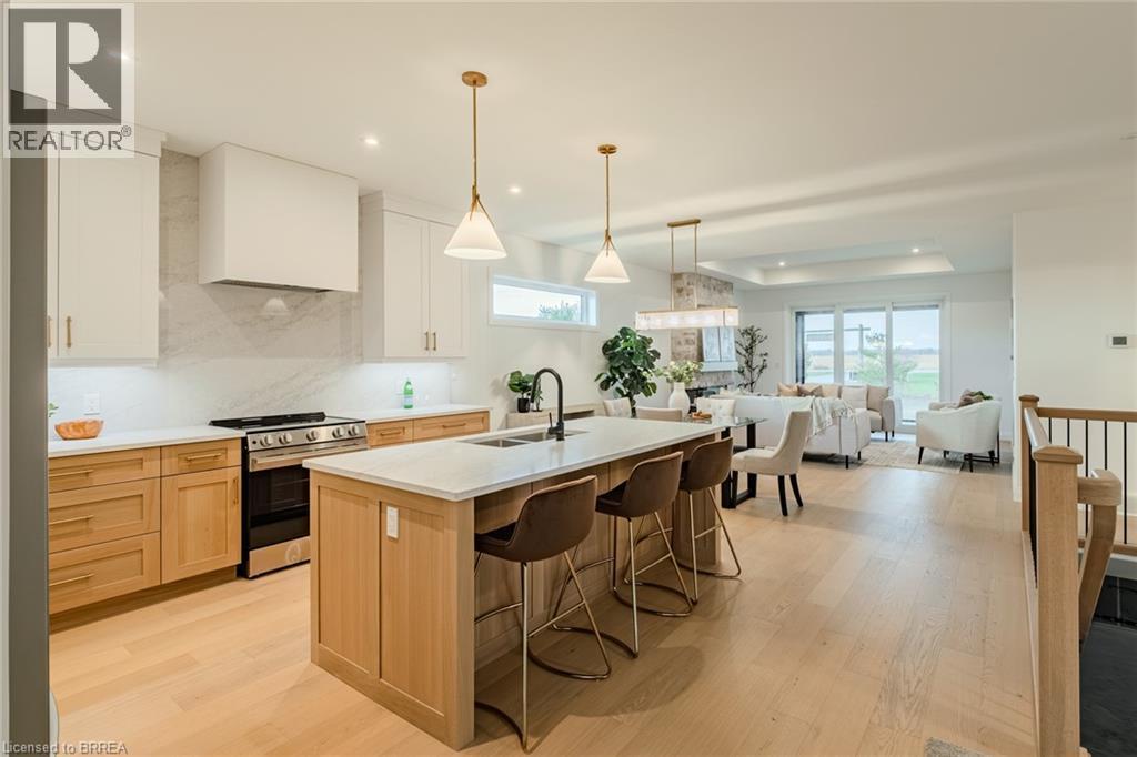 51 Wild Rose Lane, St. Williams, ON - Indoor Photo Showing Kitchen With Upgraded Kitchen