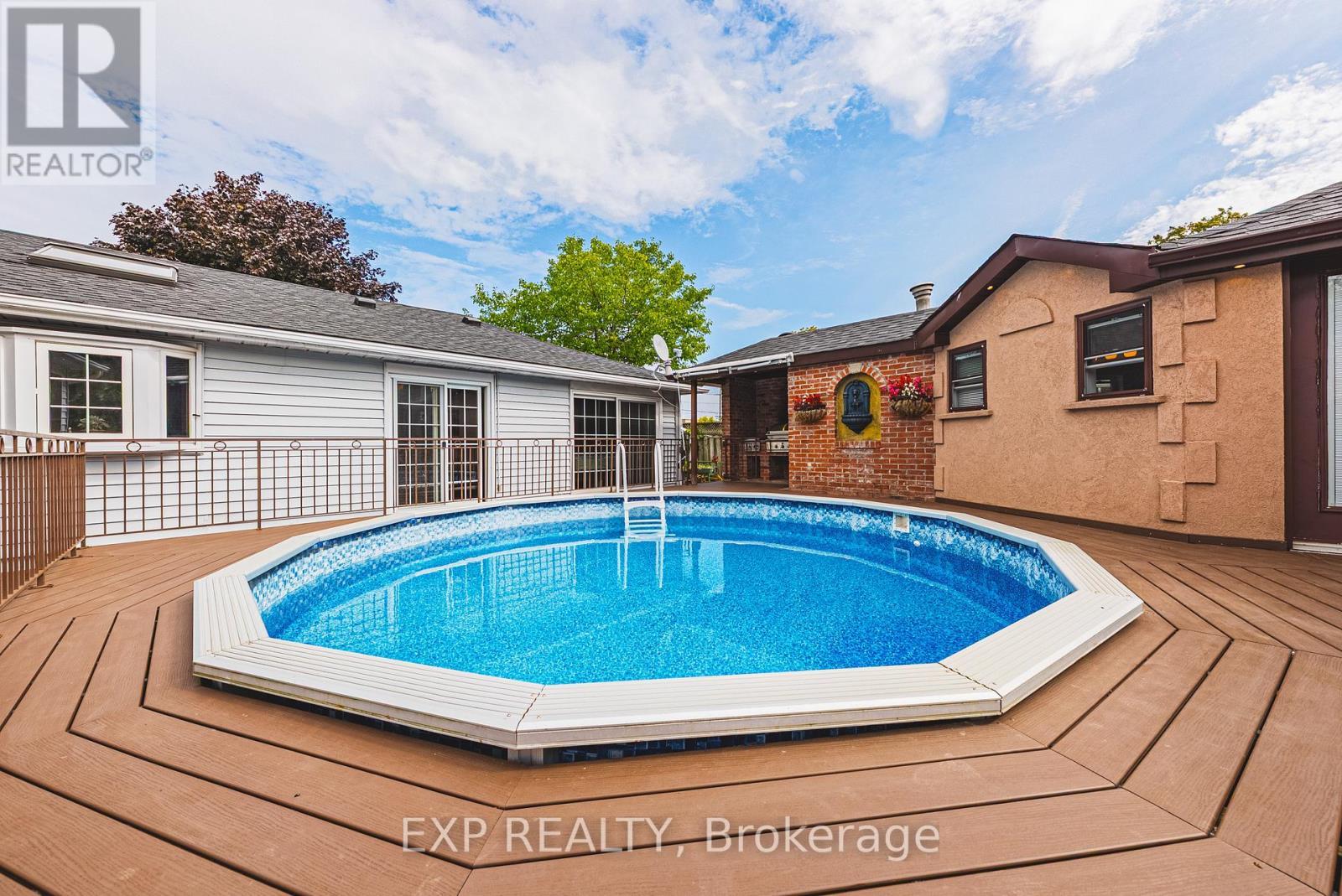 1164 Barton Street, Hamilton, ON - Outdoor With Above Ground Pool With Exterior