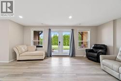 Basement family room with outside access -