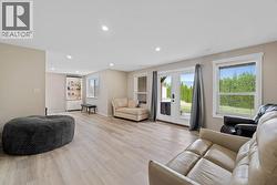 Basement family room with outside access -