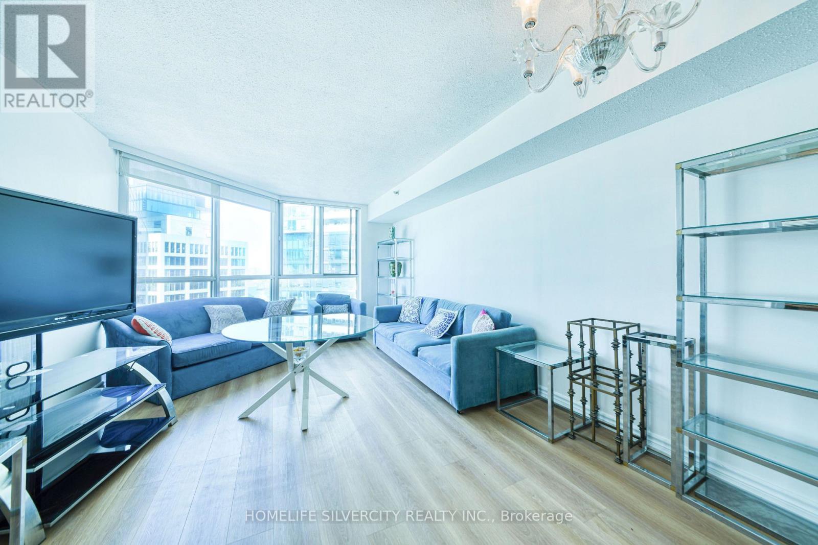 #2900 - 38 Elm Street, Toronto, ON - Indoor Photo Showing Living Room