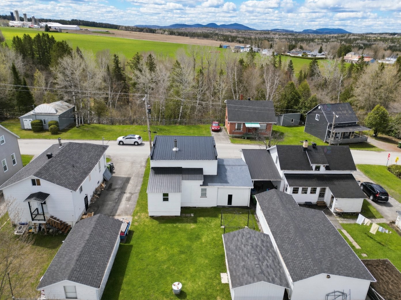 Aerial View - 132 Av. Du Domaine, Courcelles/Saint-Évariste, QC - Outdoor With View