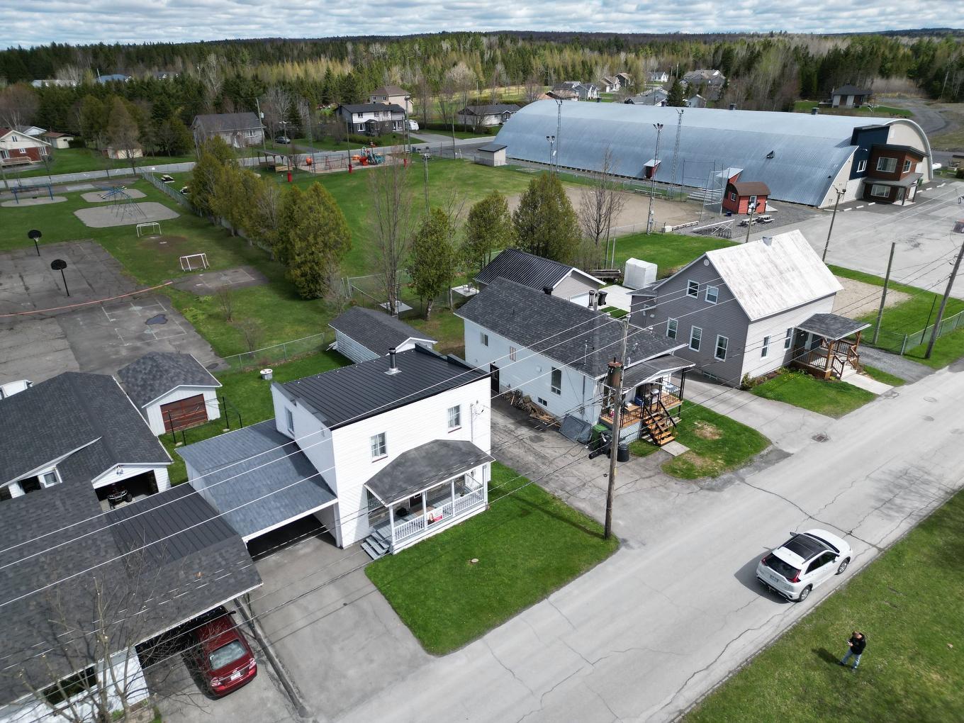 Aerial photo - 132 Av. Du Domaine, Courcelles/Saint-Évariste, QC - Outdoor With View