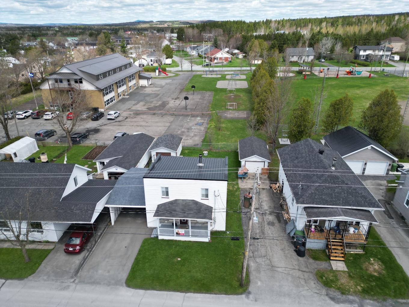 Aerial photo - 132 Av. Du Domaine, Courcelles/Saint-Évariste, QC - Outdoor With View