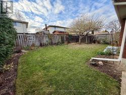 Private yard and tasteful landscaping -