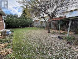 Private yard and tasteful landscaping -