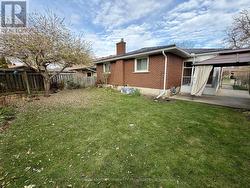 Private yard and tasteful landscaping -