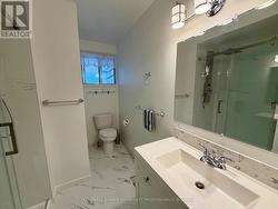 Renovated bathroom -