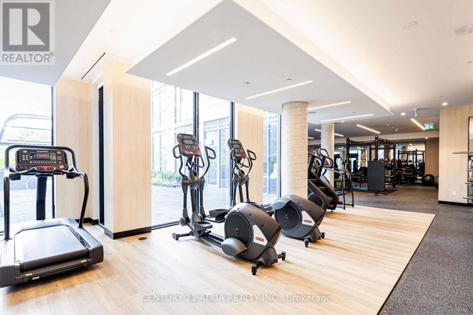 1820 - 2020 Bathurst Street, Toronto, ON - Indoor Photo Showing Gym Room