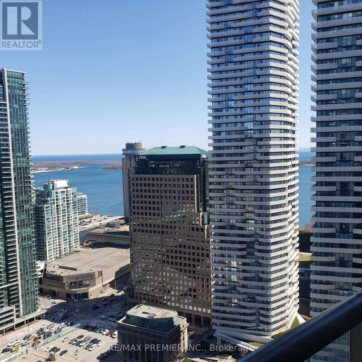 3308 - 65 Bremner Boulevard, Toronto, ON - Outdoor With Body Of Water With Facade