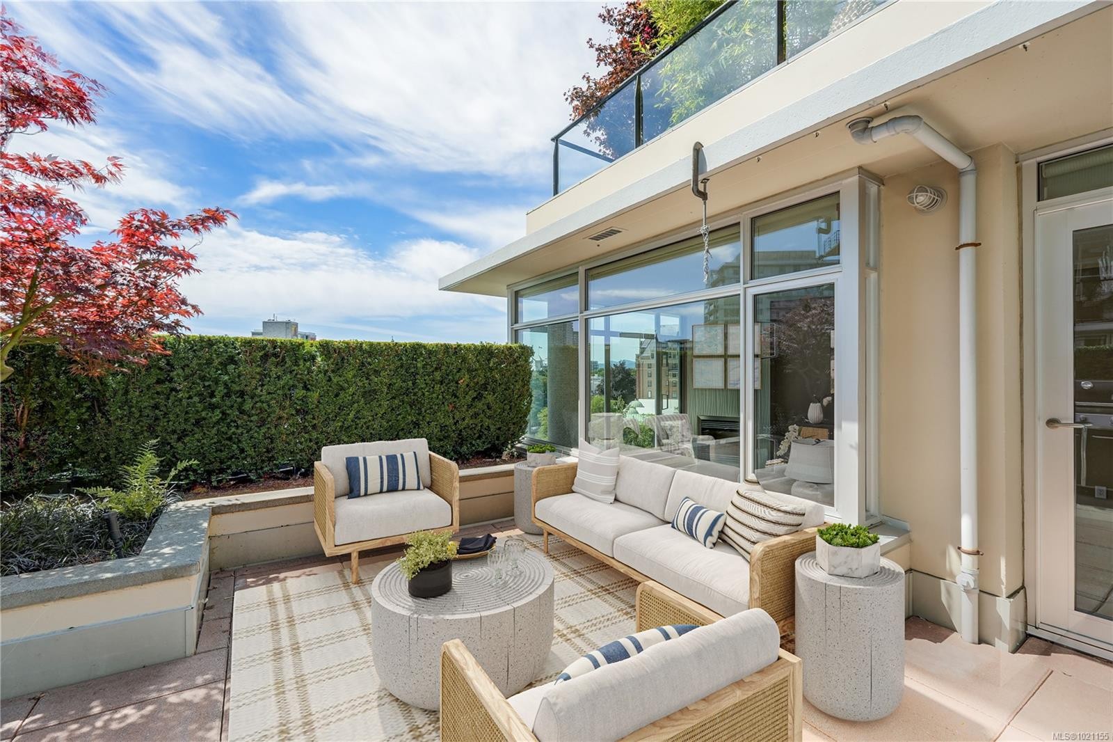 N609-737 Humboldt St, Victoria, BC - Outdoor With Deck Patio Veranda With Exterior