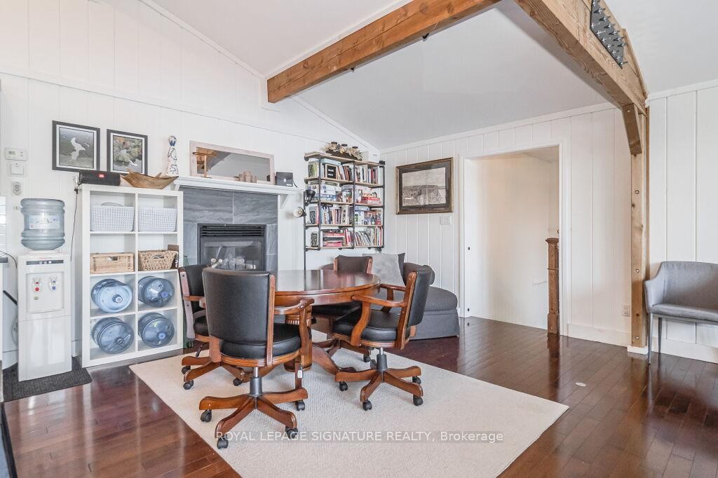 1127 Sunny Lake Road, Gravenhurst, ON - Indoor With Fireplace