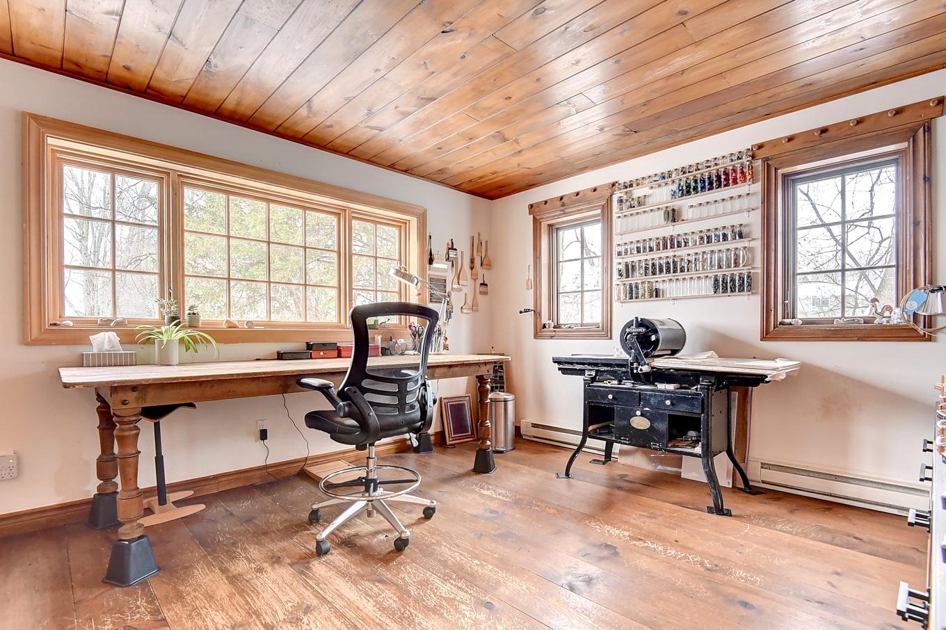 Chambre à coucher - 1720 Grand Rg St-Pierre, Sainte-Élisabeth, QC - Indoor Photo Showing Office