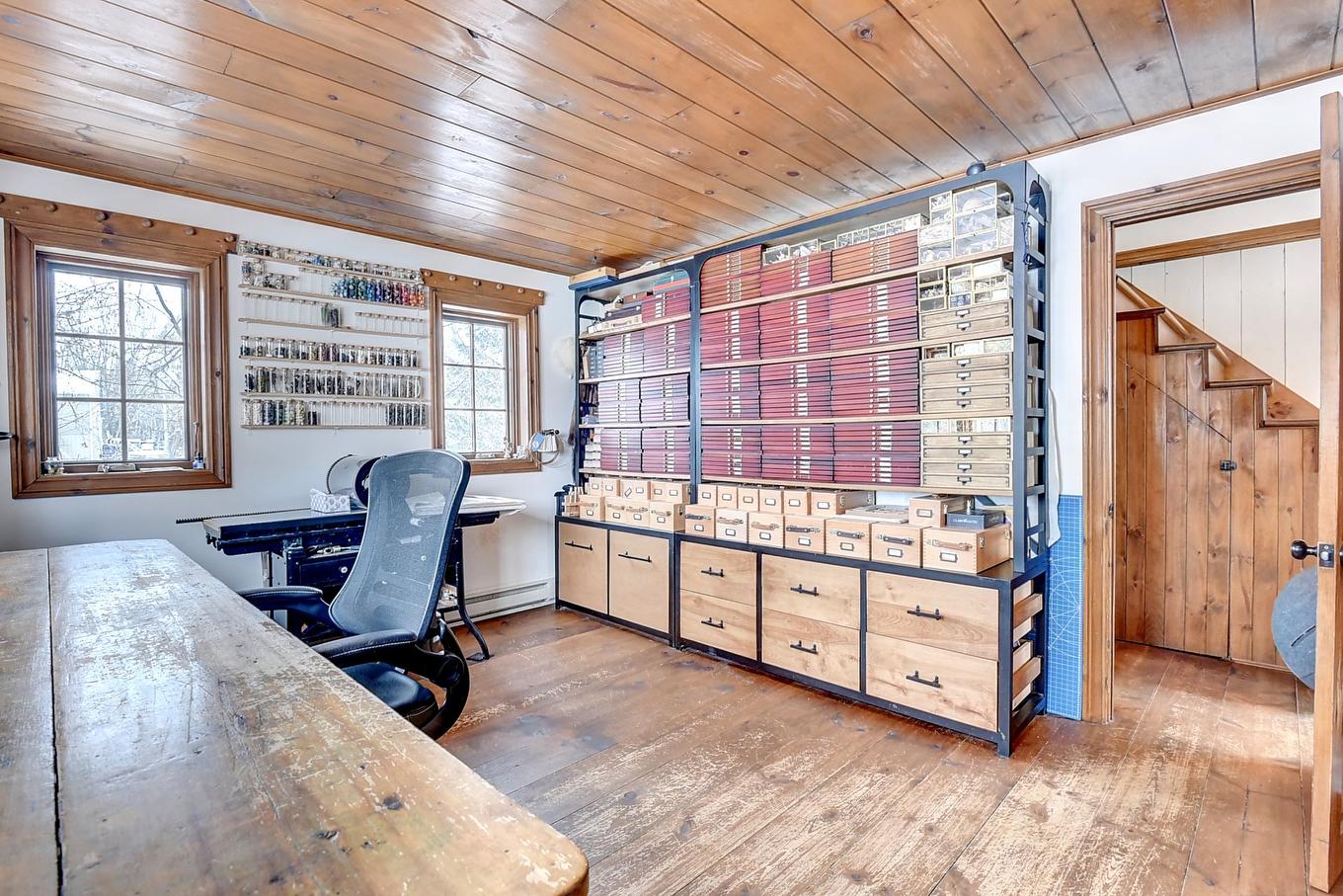 Chambre à coucher - 1720 Grand Rg St-Pierre, Sainte-Élisabeth, QC - Indoor Photo Showing Office