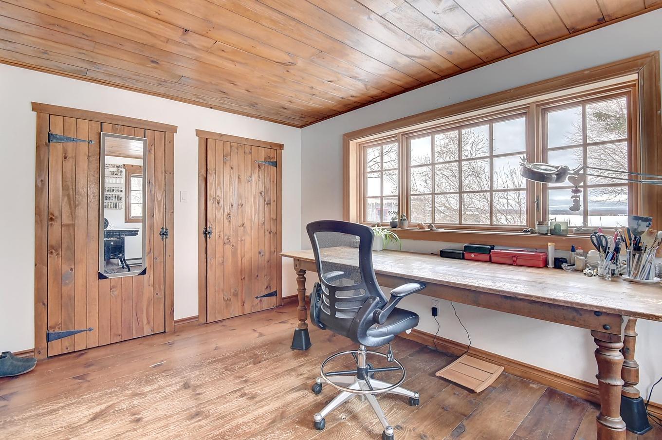 Chambre à coucher - 1720 Grand Rg St-Pierre, Sainte-Élisabeth, QC - Indoor Photo Showing Office