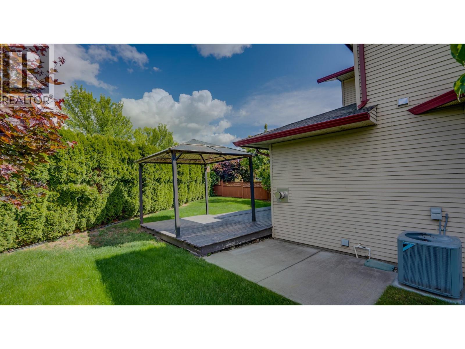 Backyard - 5200 25Th Avenue, Vernon, BC - Outdoor