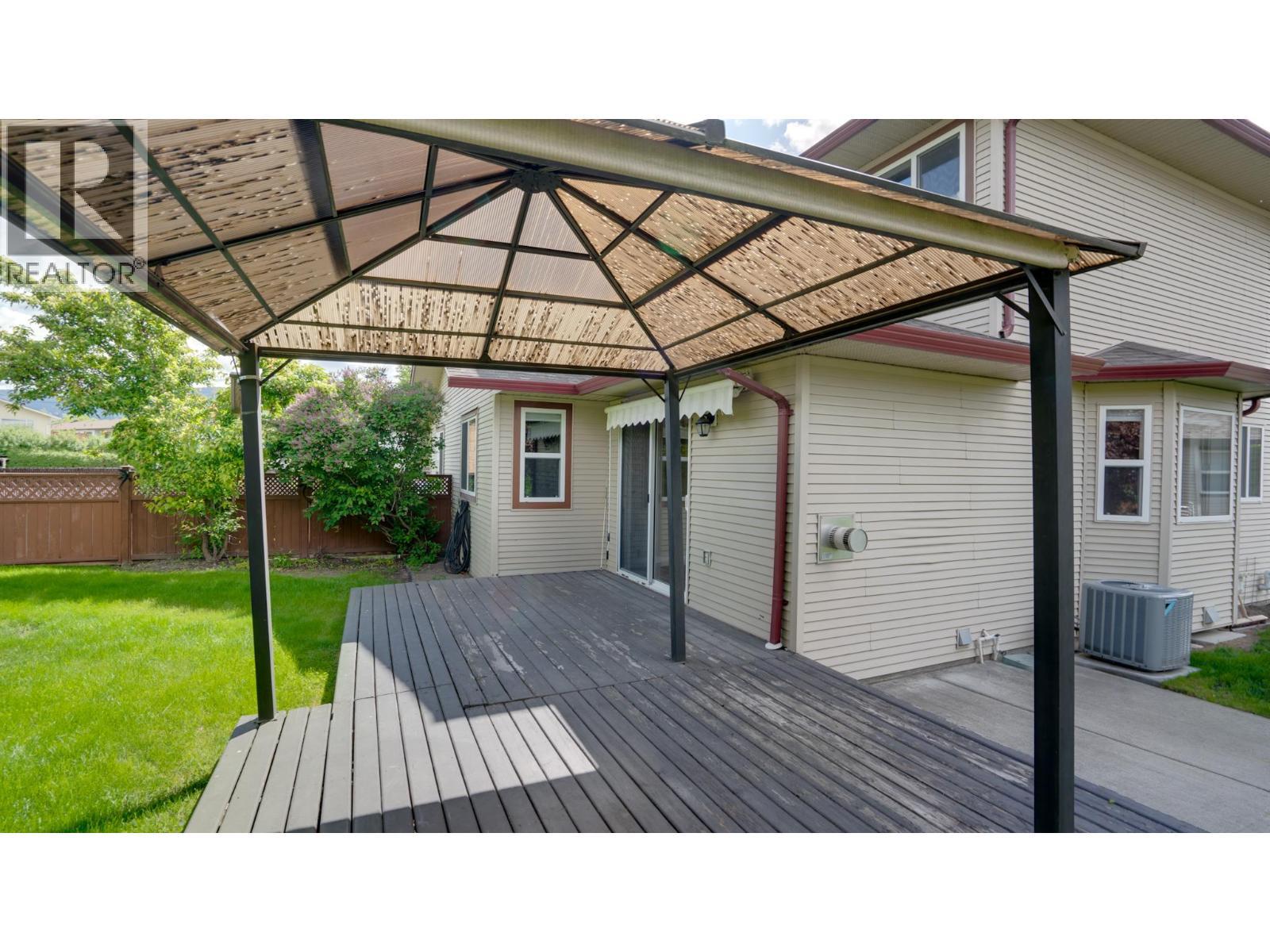 Backyard - 5200 25Th Avenue, Vernon, BC - Outdoor With Exterior