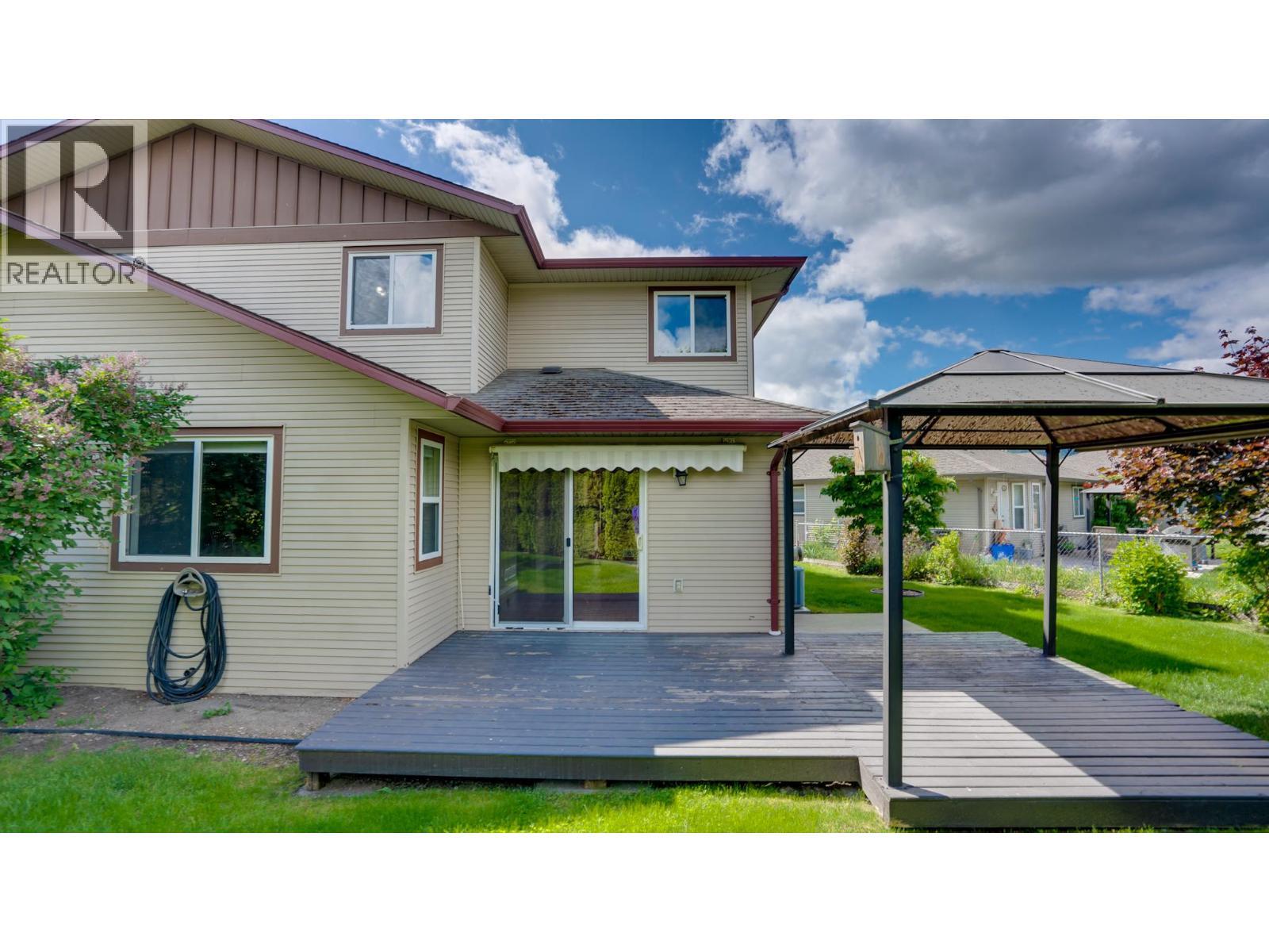 Backyard - 5200 25Th Avenue, Vernon, BC - Outdoor