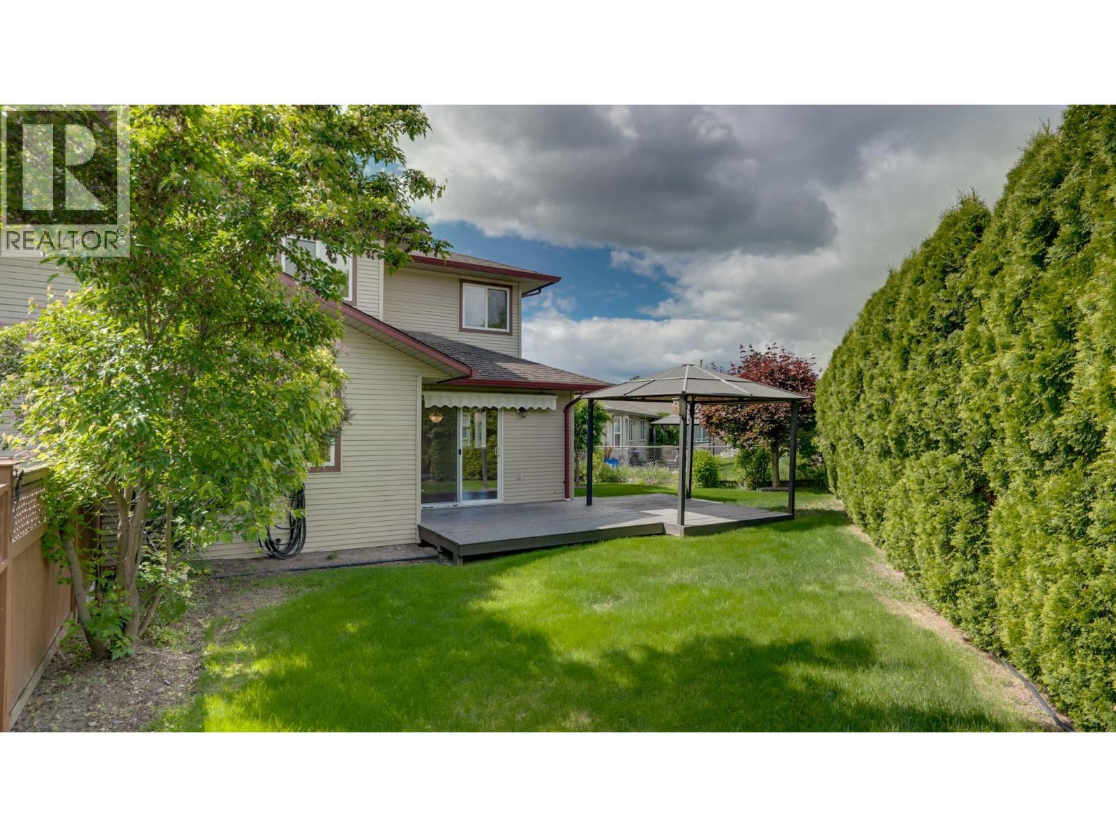 Backyard - 5200 25Th Avenue, Vernon, BC - Outdoor