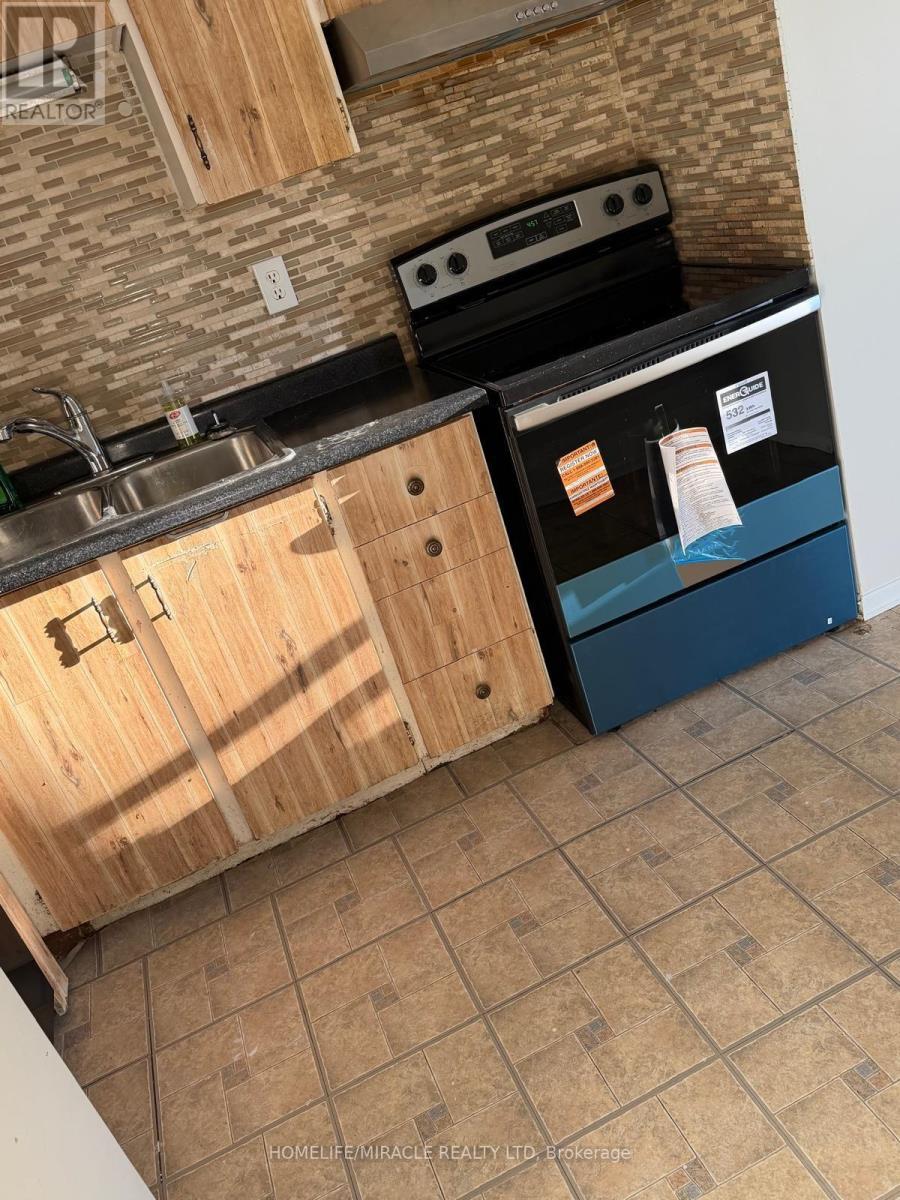 96 Carleton Place, Brampton, ON - Indoor Photo Showing Kitchen With Double Sink
