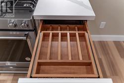 Previous Build Finishes - Stacked Cutlery Trays -