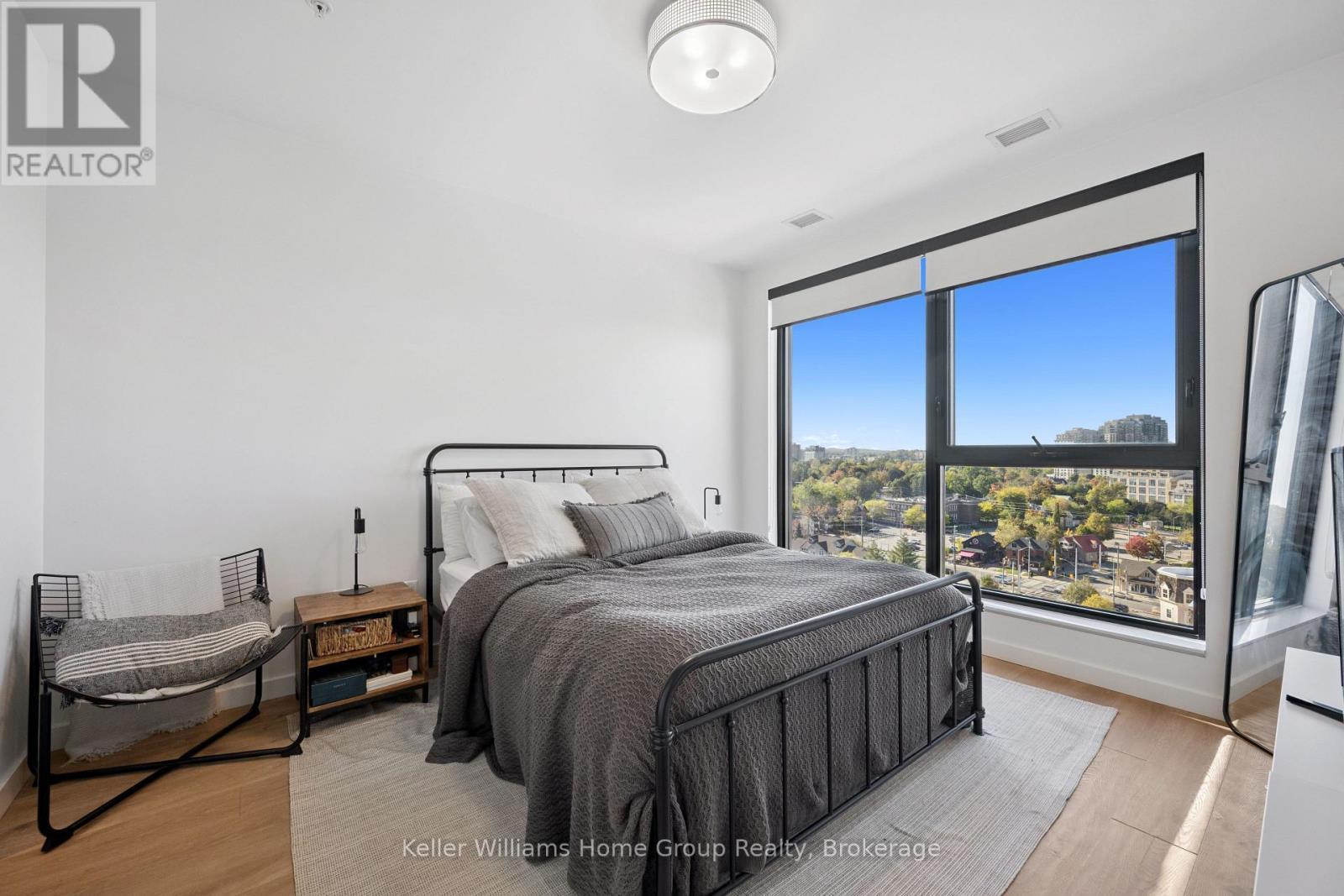 1105 - 181 King Street S, Waterloo, ON - Indoor Photo Showing Bedroom