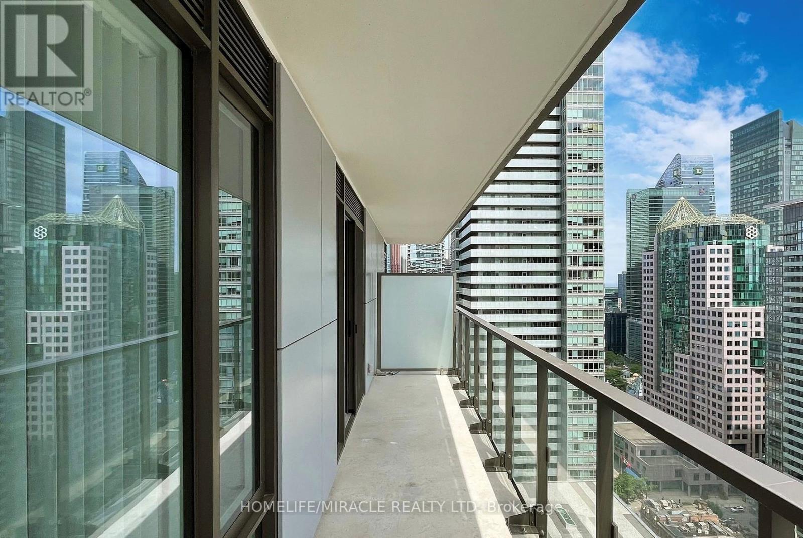 2611 - 8 Widmer Street, Toronto, ON - Outdoor With Balcony
