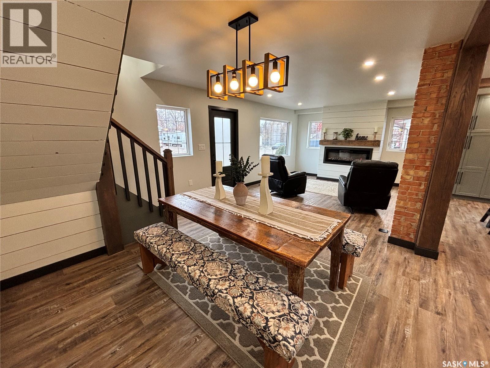 724 St Annes Avenue, Bruno, SK - Indoor Photo Showing Dining Room