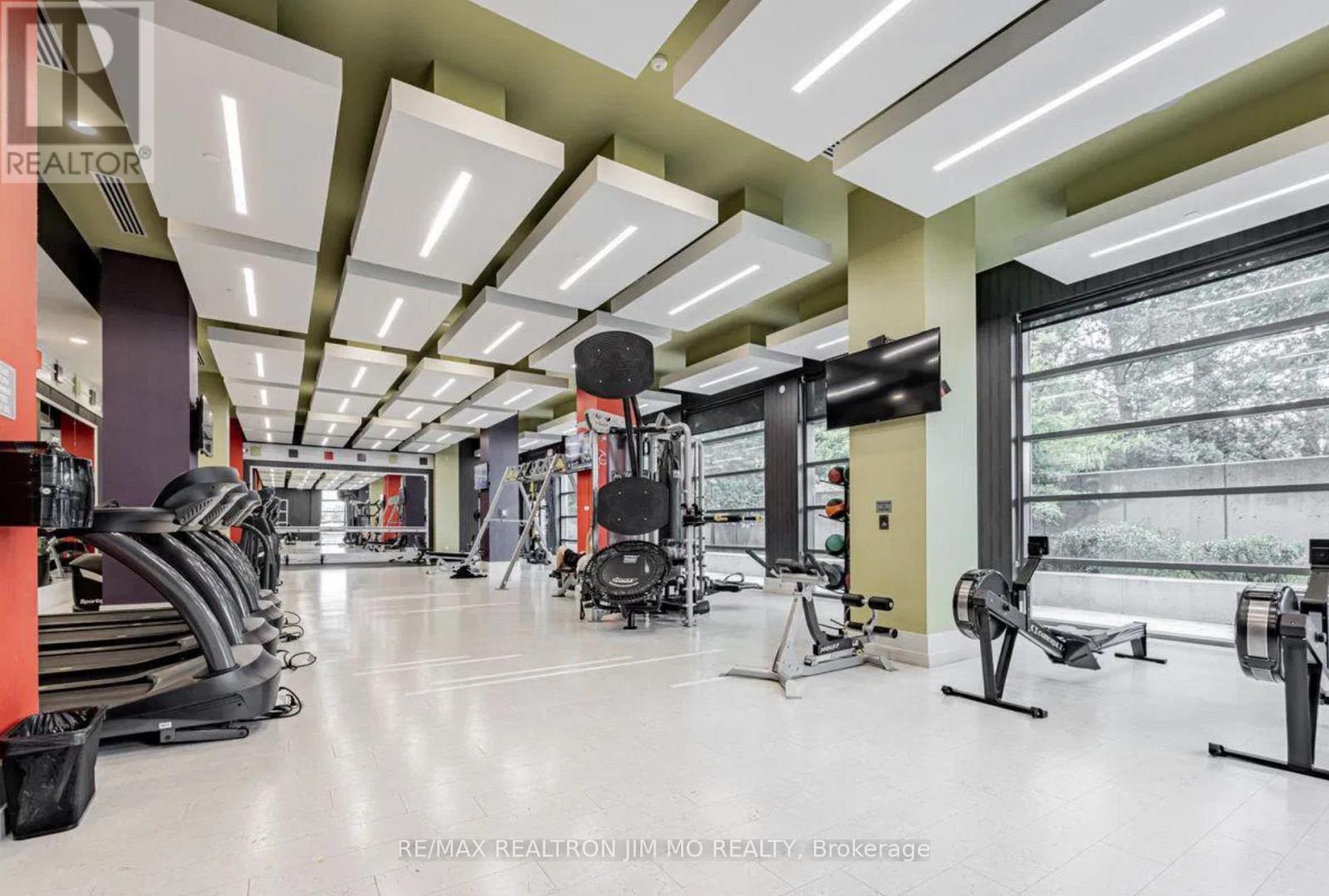 Ph11 - 55 Ann O'Reilly Road, Toronto, ON - Indoor Photo Showing Gym Room