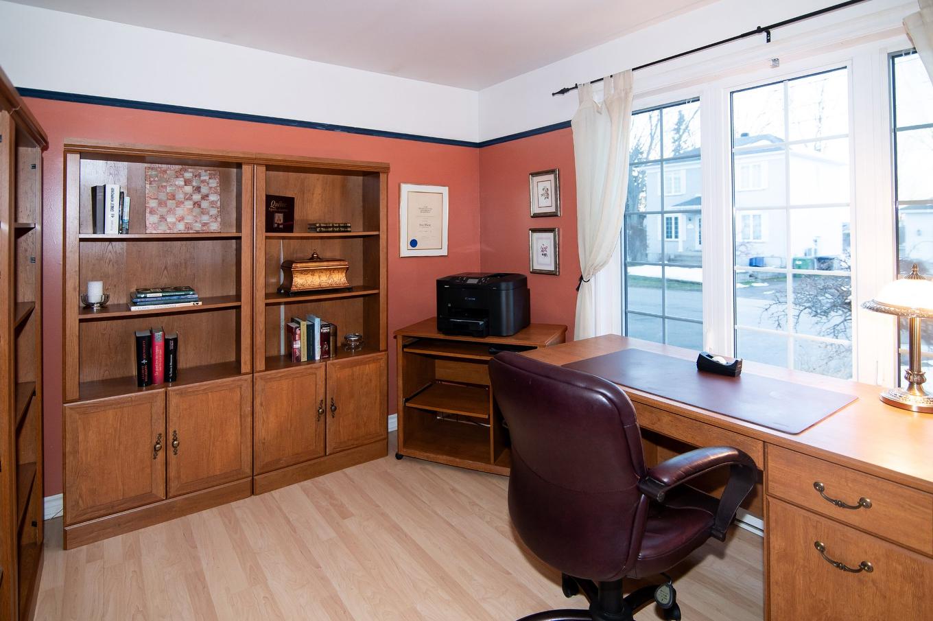 Bedroom - 1000 Rue Des Champs, Sainte-Hélène-De-Kamouraska, QC - Indoor Photo Showing Office