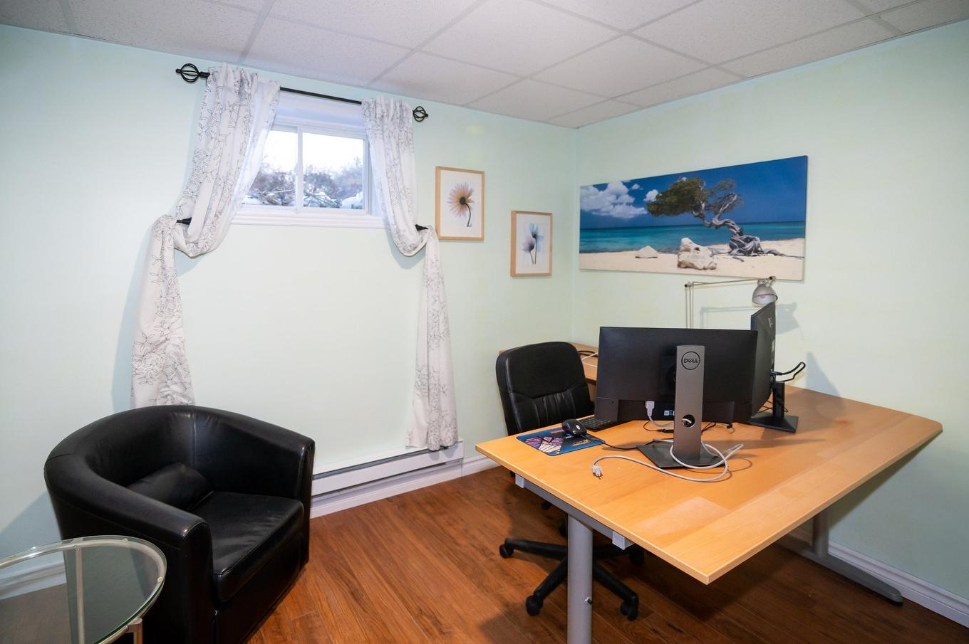 Bedroom - 1000 Rue Des Champs, Sainte-Hélène-De-Kamouraska, QC - Indoor Photo Showing Office