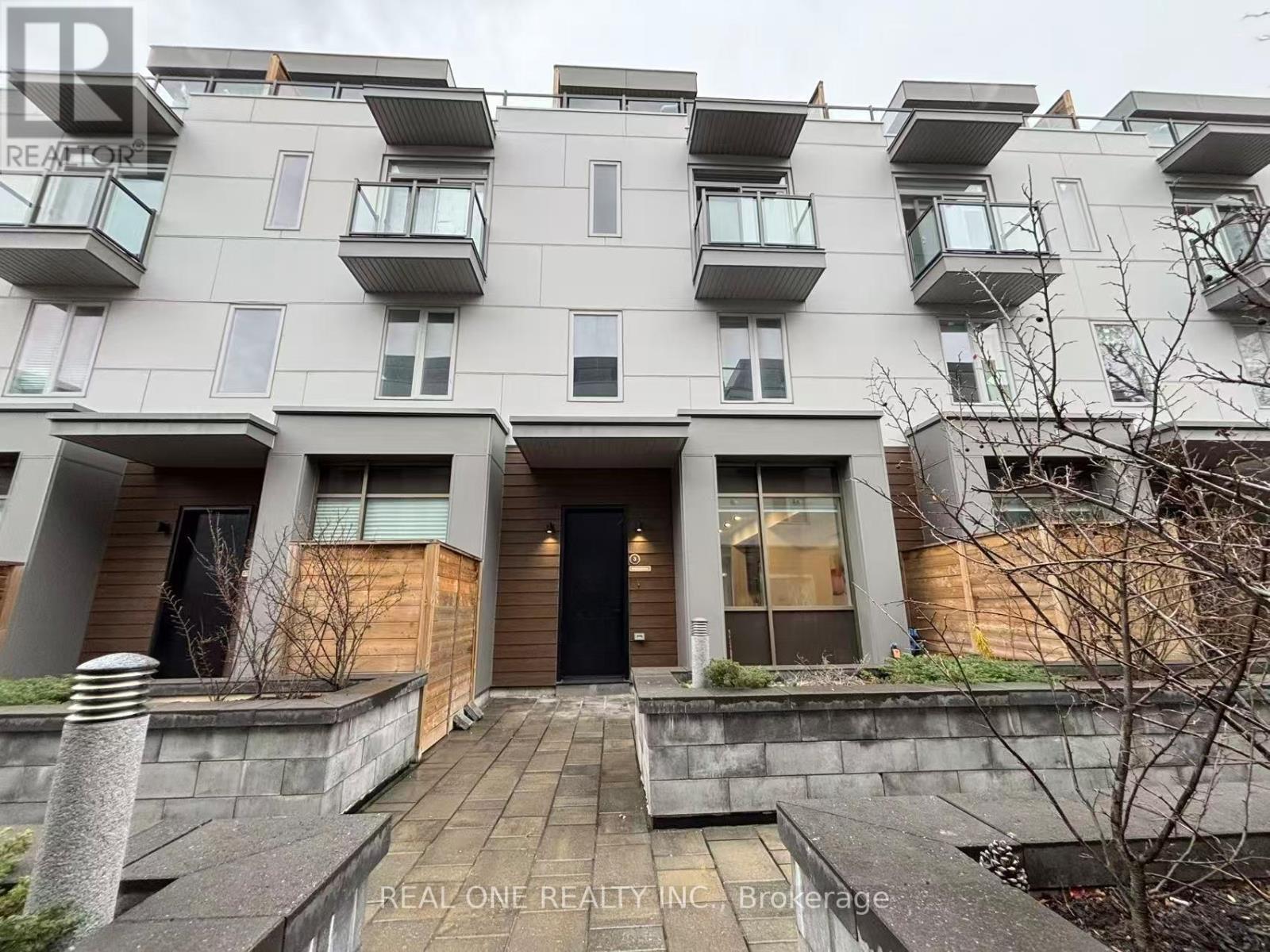 3 - 35 Dervock Crescent, Toronto, ON - Outdoor With Balcony With Facade