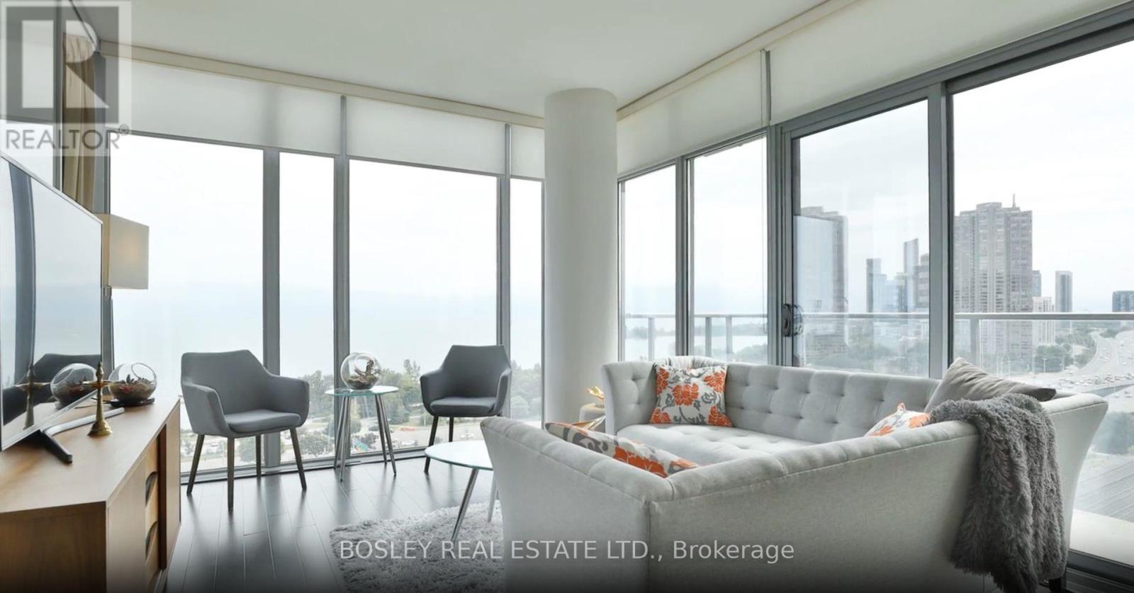 1405 - 103 The Queensway, Toronto, ON - Indoor Photo Showing Living Room