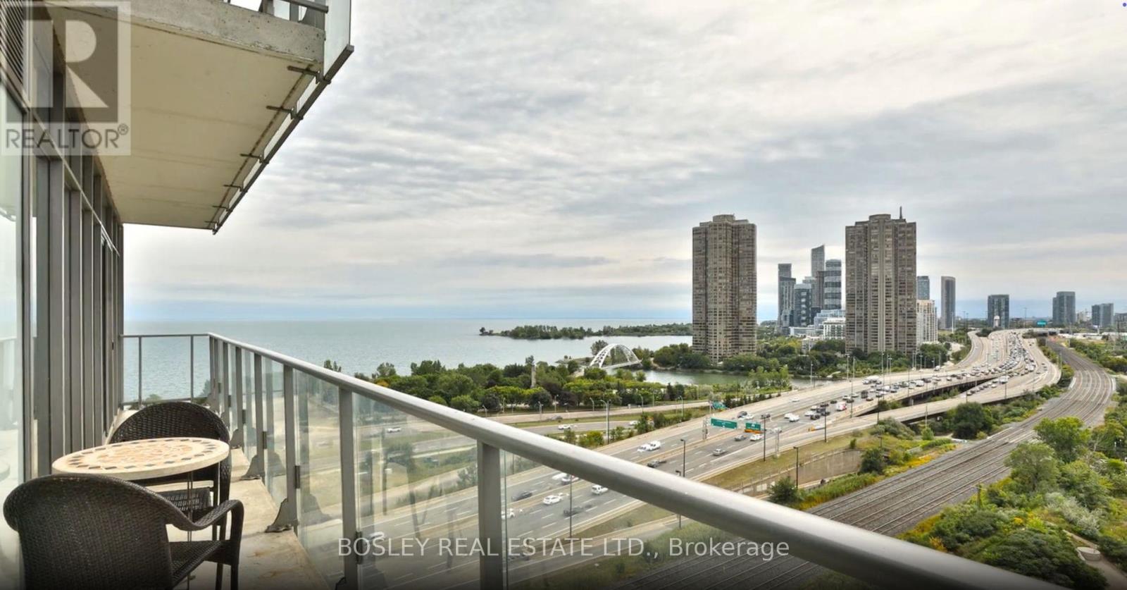 1405 - 103 The Queensway, Toronto, ON - Outdoor With Balcony With View