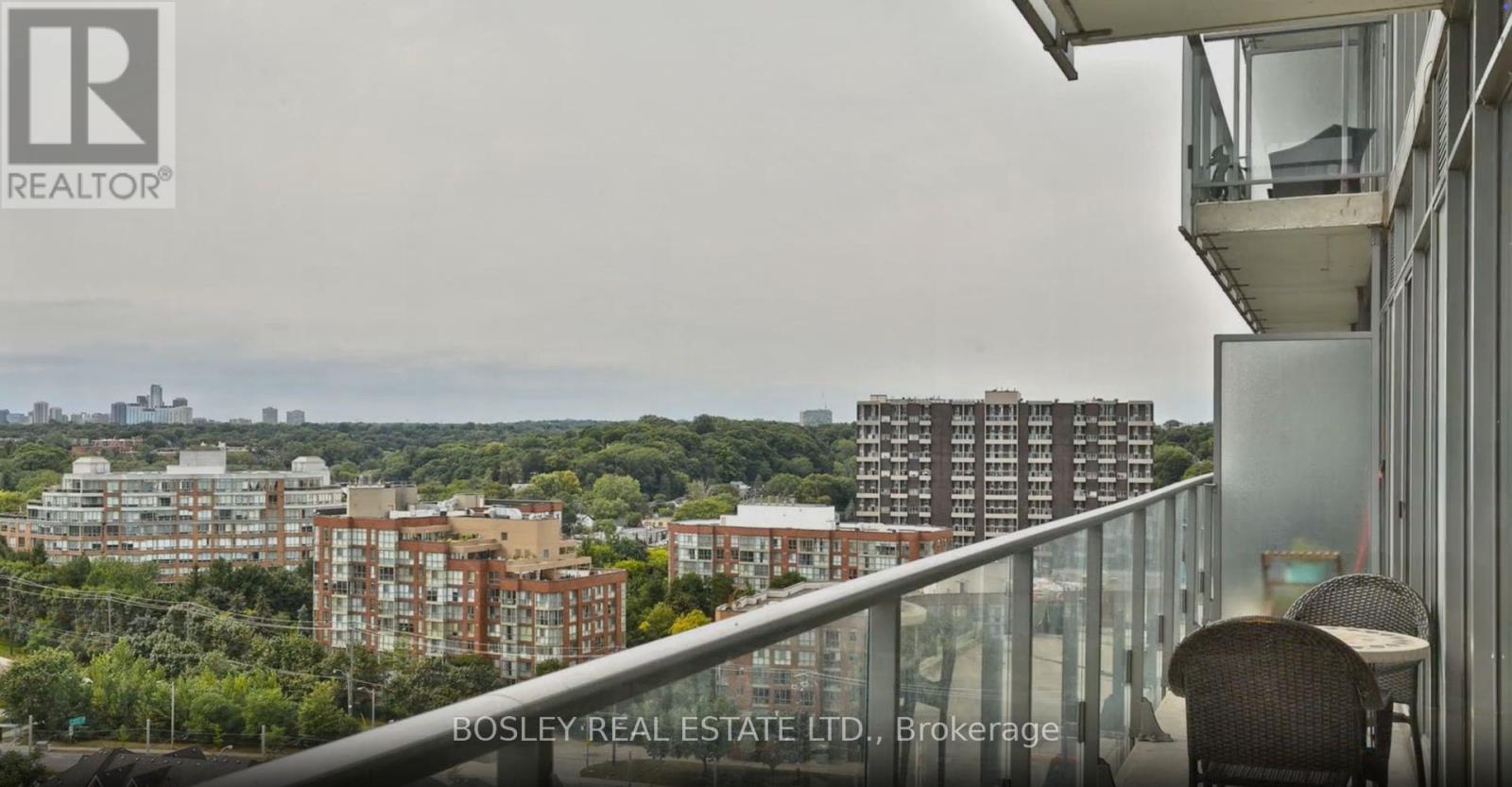 1405 - 103 The Queensway, Toronto, ON - Outdoor With Balcony With View