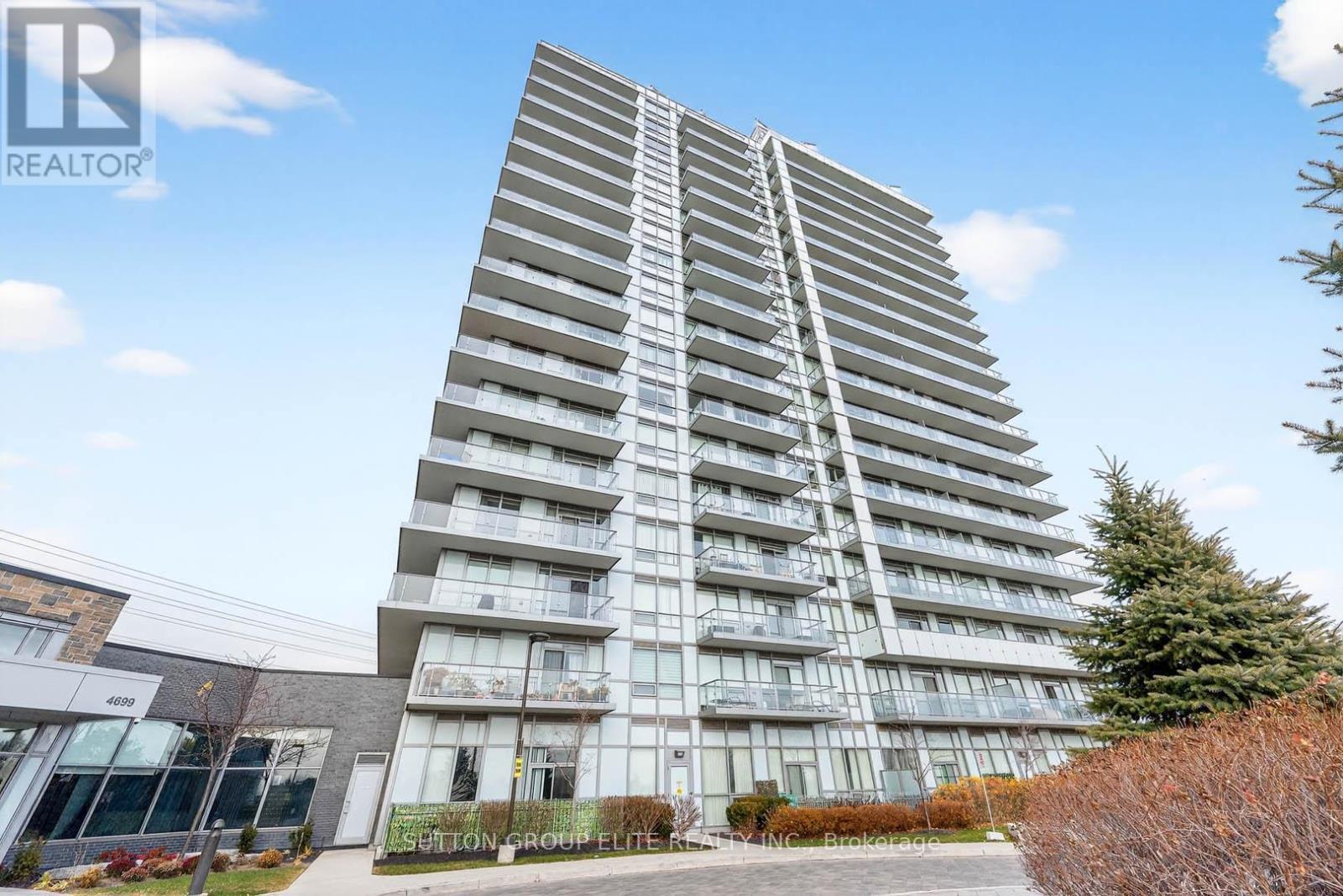 1707 - 4699 Glen Erin Drive, Mississauga, ON - Outdoor With Balcony With Facade