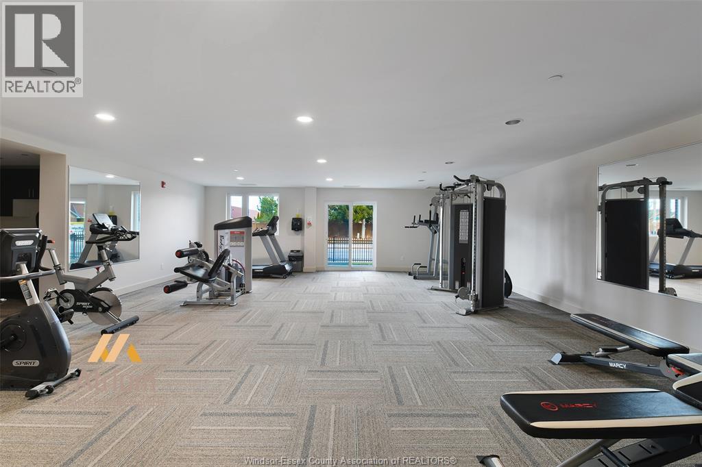 1675 Banwell Unit# 709, Windsor, ON - Indoor Photo Showing Gym Room