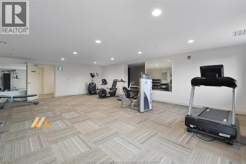 1675 Banwell Unit# 709, Windsor, ON - Indoor Photo Showing Gym Room