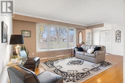 Front entrance and coat closet near door. -