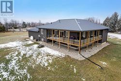 Flawlessly blending into 3 country acres -