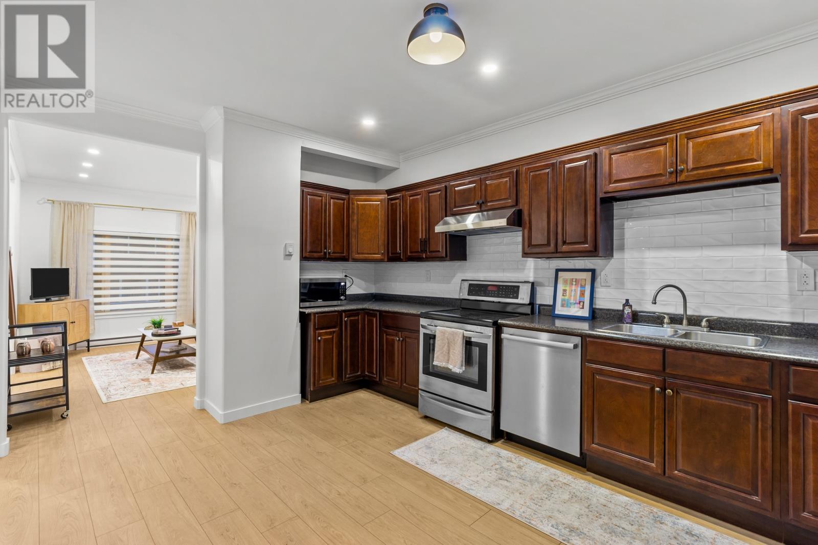 14 Cavell Avenue, St. John'S, NL - Indoor Photo Showing Kitchen With Stainless Steel Kitchen With Double Sink