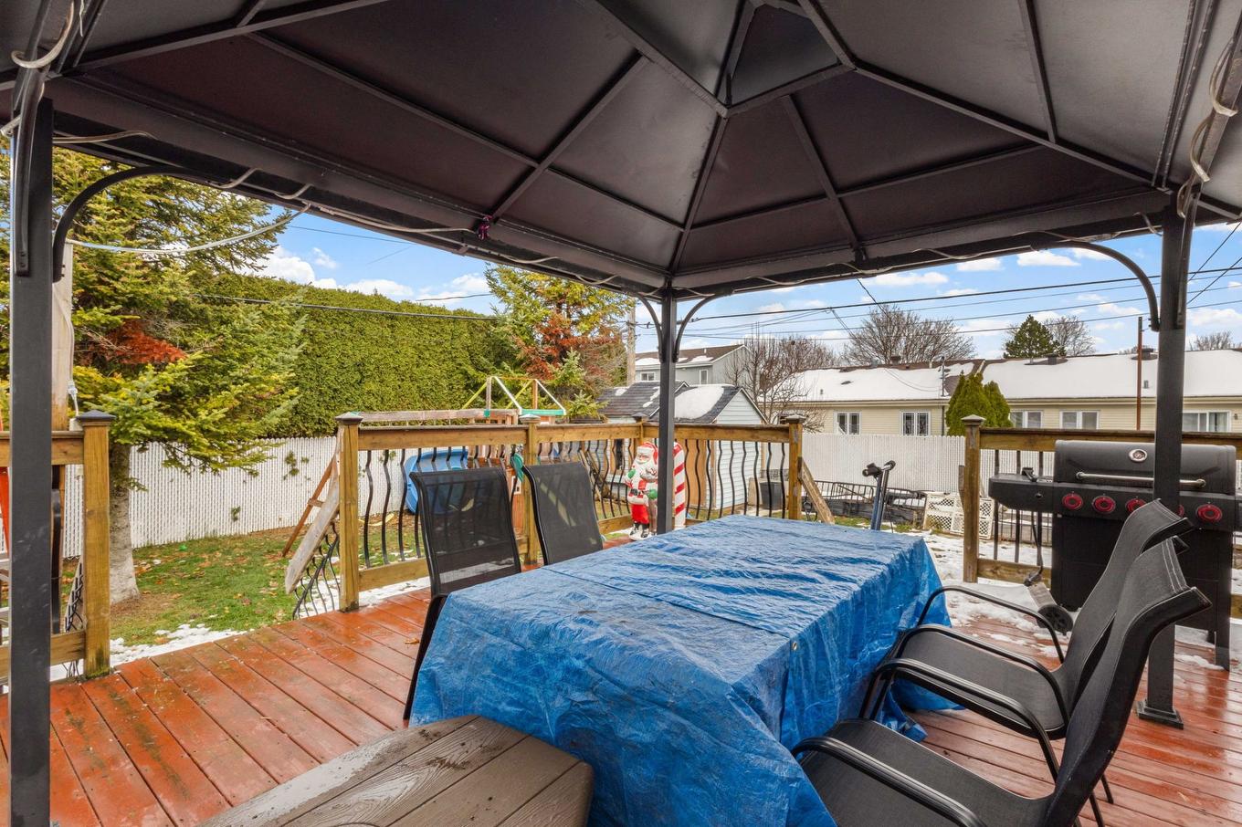 Cour - 1033 15E Avenue, Laval (Fabreville), QC - Outdoor With Deck Patio Veranda With Exterior