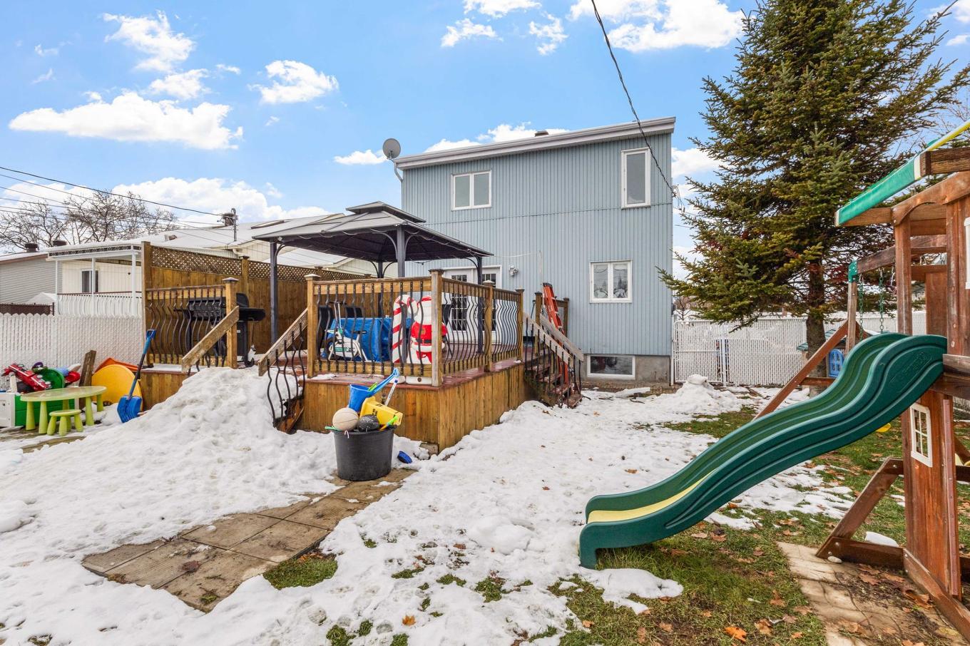 Cour - 1033 15E Avenue, Laval (Fabreville), QC - Outdoor With Deck Patio Veranda