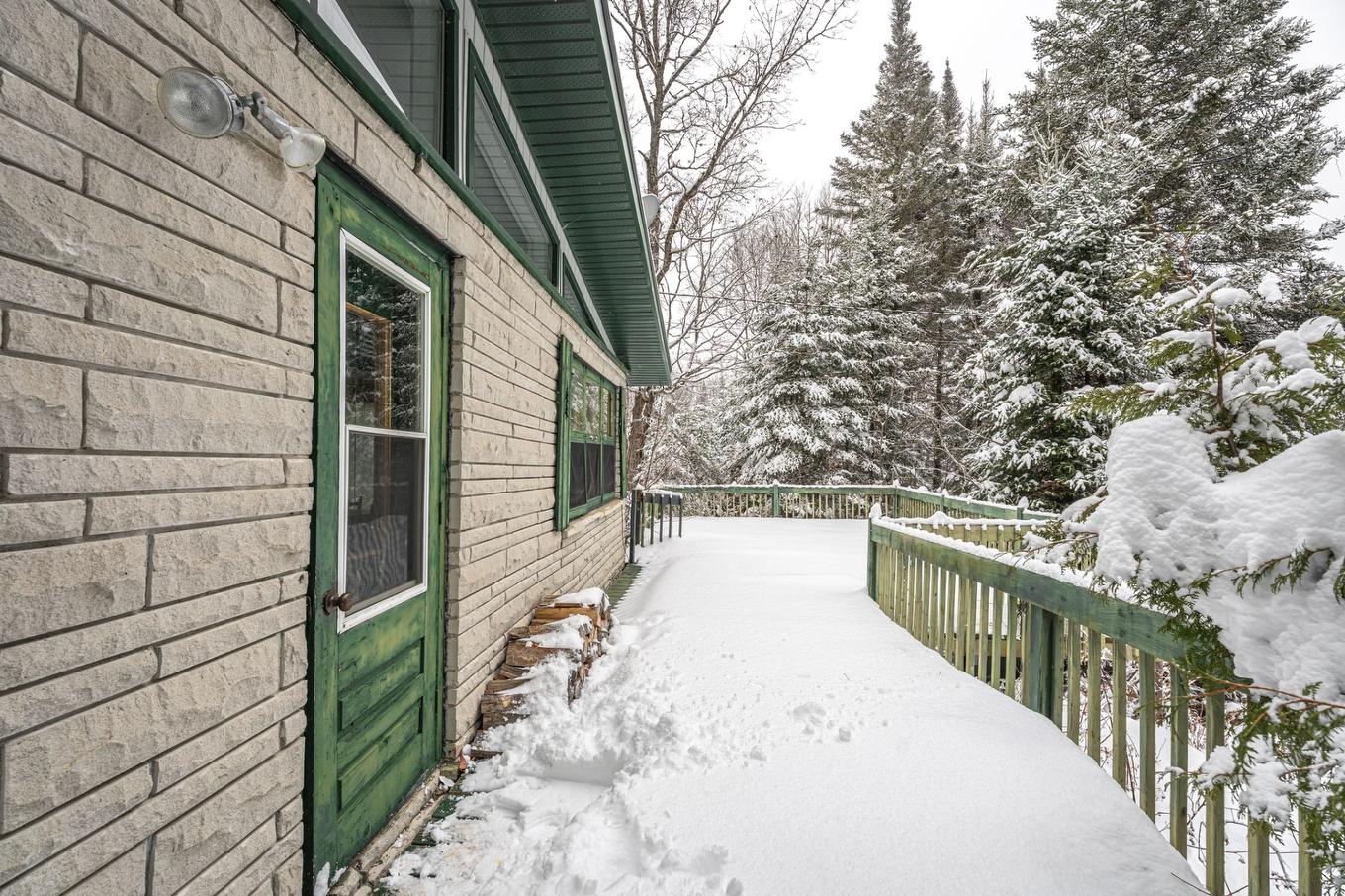 Exterior entrance - 3707 Ch. Du Tour-Du-Lac, Nominingue, QC - Outdoor With Exterior