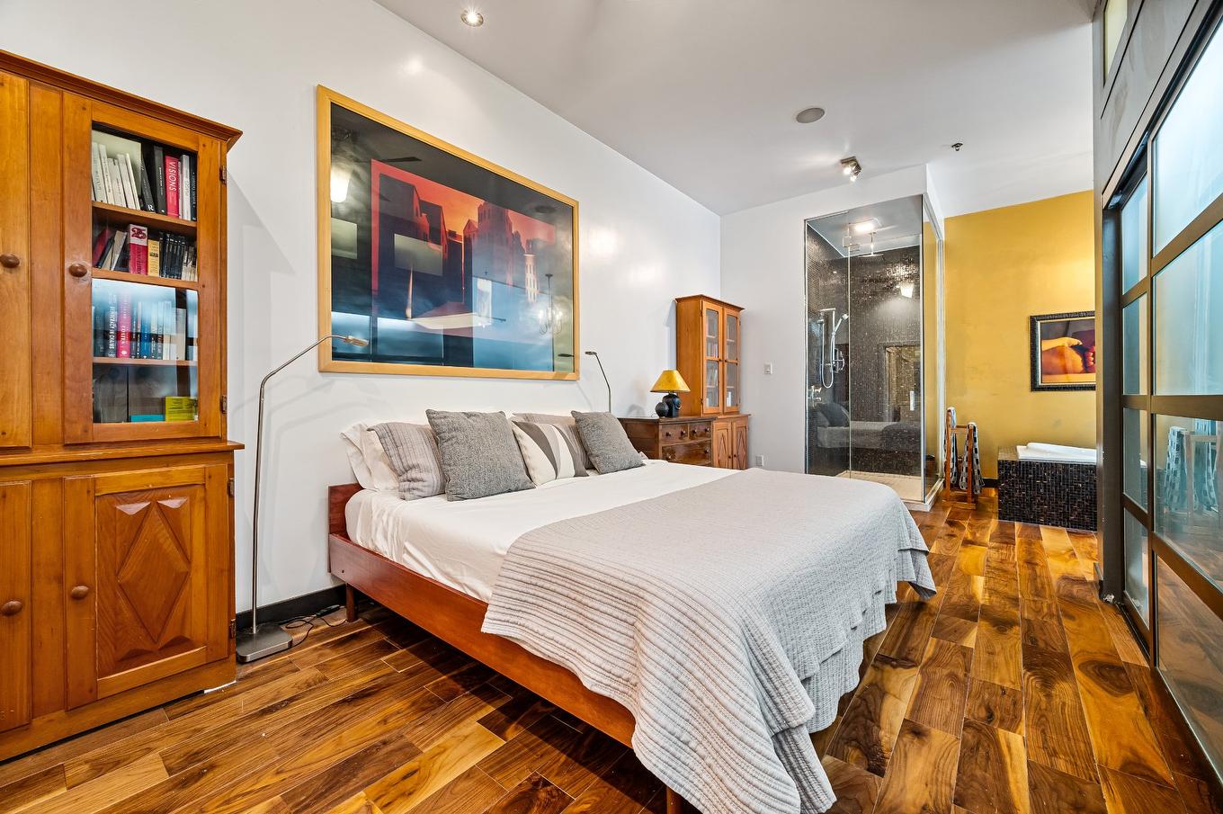 Chambre à coucher principale - 206-2245 Rue Viau, Montréal (Mercier/Hochelaga-Maisonneuve), QC - Indoor Photo Showing Bedroom