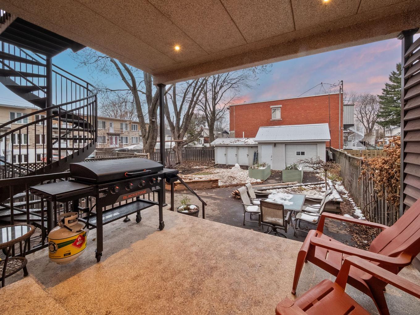 Balcony - 590 - 592B 4E Avenue (P.-A.-T.), Montréal (Rivière-Des-Prairies/Pointe-Aux-Trembles), QC - Outdoor With Exterior