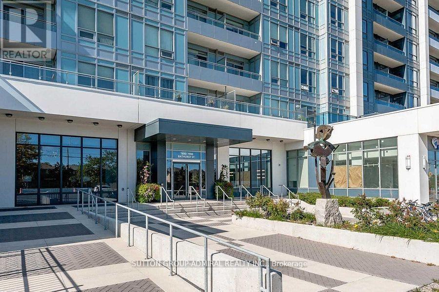 1802 - 7890 Bathurst Street, Vaughan, ON - Outdoor With Balcony