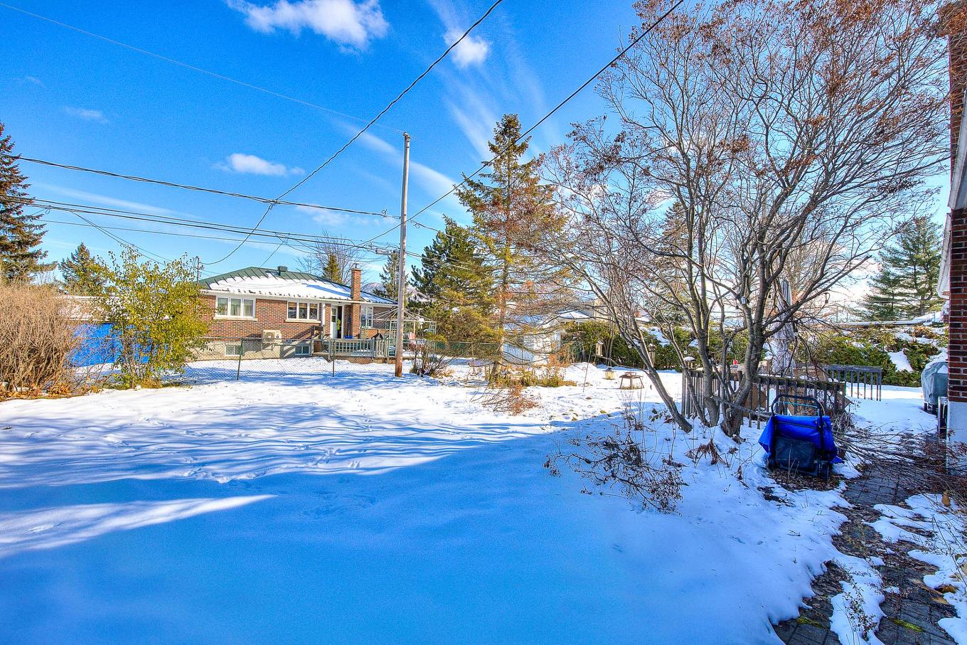 Backyard - 421 Rue Bonair, Beloeil, QC - Outdoor