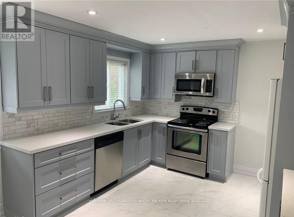 Main - 24 Manor Road, St. Catharines, ON - Indoor Photo Showing Kitchen With Stainless Steel Kitchen With Double Sink With Upgraded Kitchen
